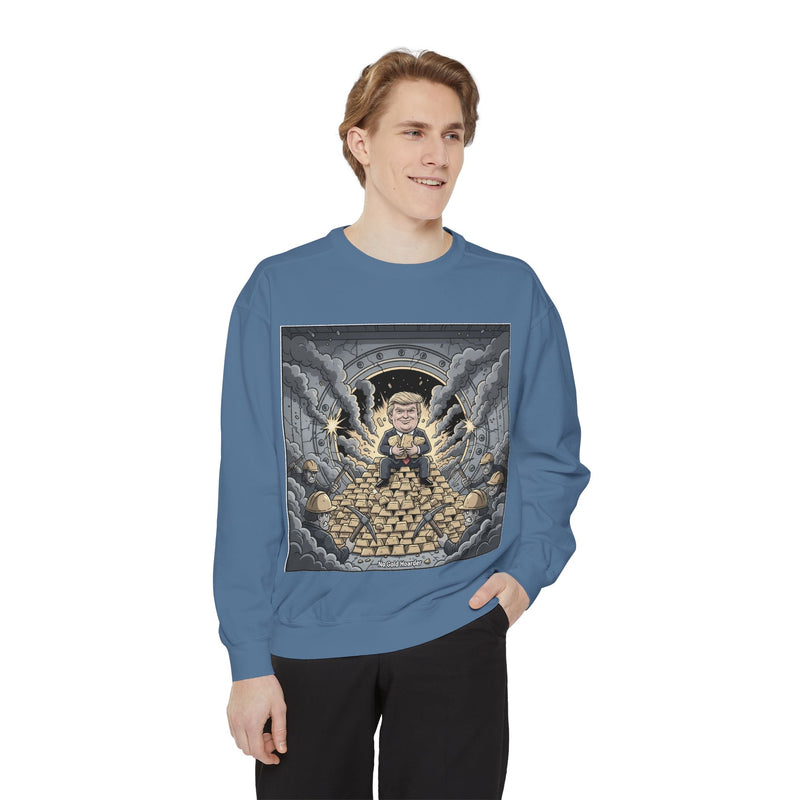 Pixel Treasure Unisex Sweatshirt - Comfy Apparel for Gamers, Retro Gift, Cozy Layer, Arcade Style, Unique Fashion