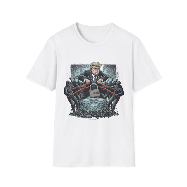 Political Satire T-Shirt, Unisex Graphic Tee, Humor Apparel, Trendy Statement Shirt, Gift for Activists, Unique Casual Wear