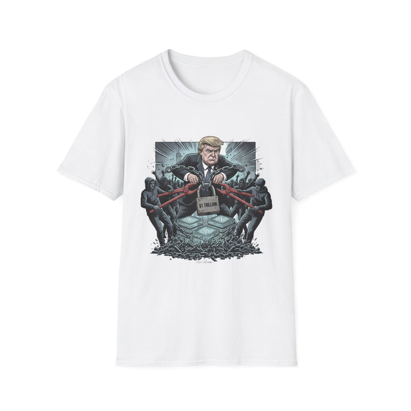 Political Satire T-Shirt, Unisex Graphic Tee, Humor Apparel, Trendy Statement Shirt, Gift for Activists, Unique Casual Wear