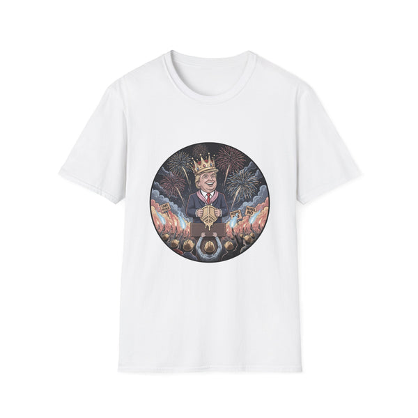 Majestic King Graphic T-Shirt - Unique Softstyle Tee for Casual Wear, Birthday Gift, Fun Conversation Starter, Unisex Apparel, [...]