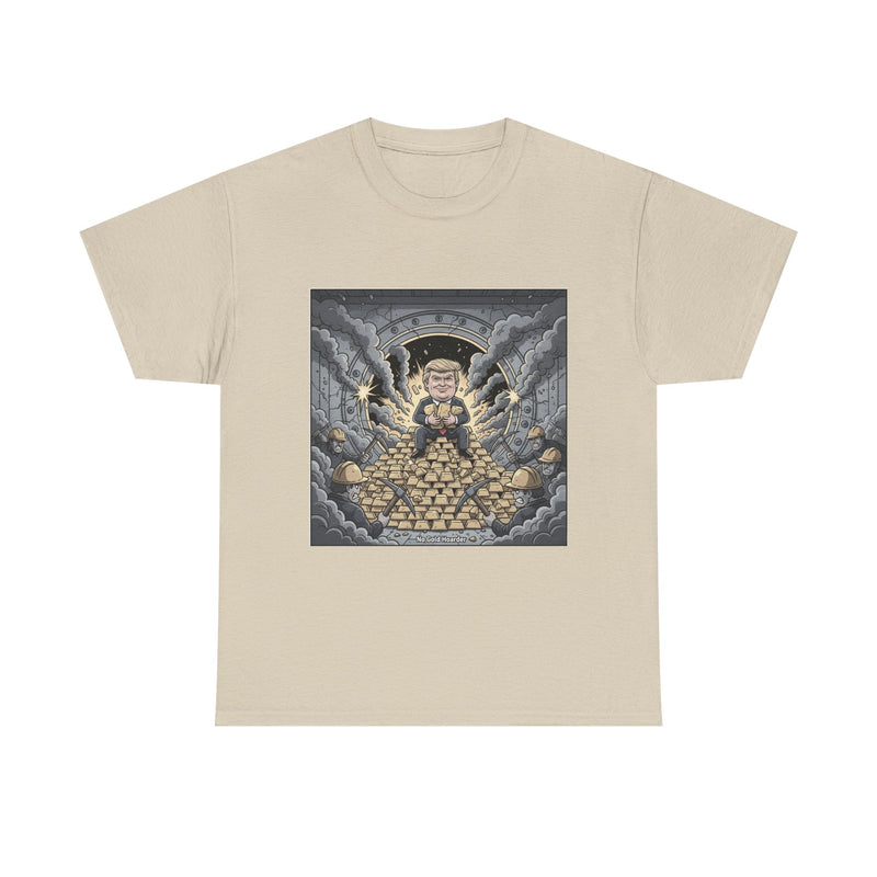Fortune Buddha Tee - Unisex Heavy Cotton T-Shirt, Spiritual Gift, Casual Wear, Good Luck Shirt, Unique Graphic Tee, Birthday Gift