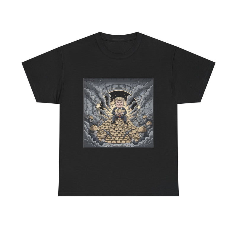 Fortune Buddha Tee - Unisex Heavy Cotton T-Shirt, Spiritual Gift, Casual Wear, Good Luck Shirt, Unique Graphic Tee, Birthday Gift