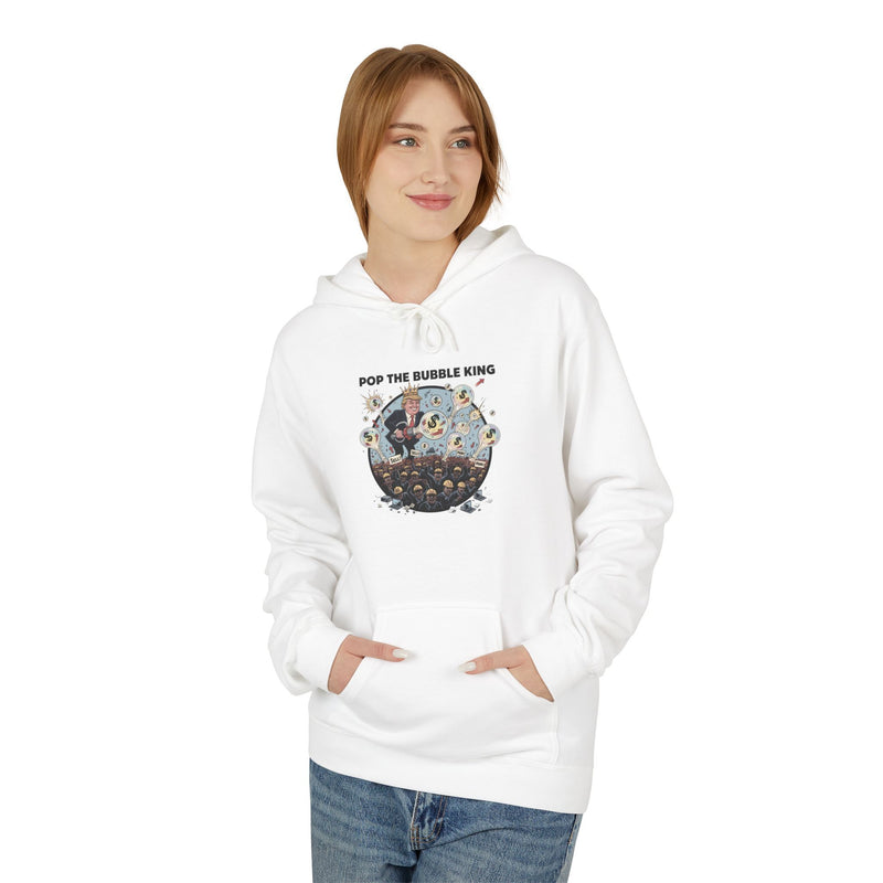 Creative Pop Art Fleece Hoodie - Perfect for Gift, Cozy Wear, Casual Style, Unique Design, Unisex Apparel