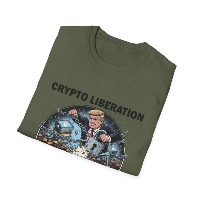Crypto Liberation T-Shirt | Unisex Softstyle Tee for Crypto Enthusiasts, Casual Wear, Gift for Blockchain Fans, Trendy Graphic Shirt, [...]