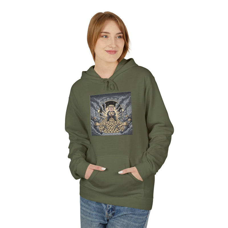 Treasure Seekers Fleece Hoodie | Cozy Graphic Sweatshirt for Adventure Lovers, Gift for Gamers, Unisex Apparel, Casual Everyday Wear