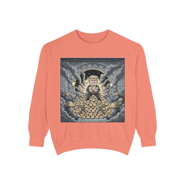 Pixel Treasure Unisex Sweatshirt - Comfy Apparel for Gamers, Retro Gift, Cozy Layer, Arcade Style, Unique Fashion