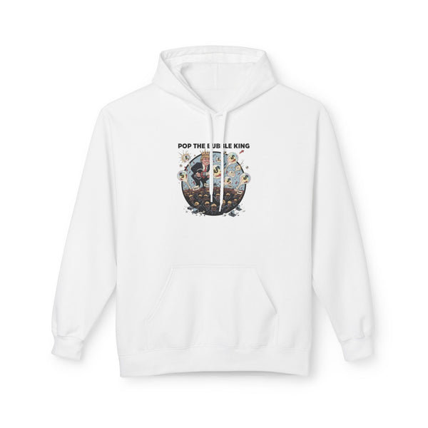 Creative Pop Art Fleece Hoodie - Perfect for Gift, Cozy Wear, Casual Style, Unique Design, Unisex Apparel