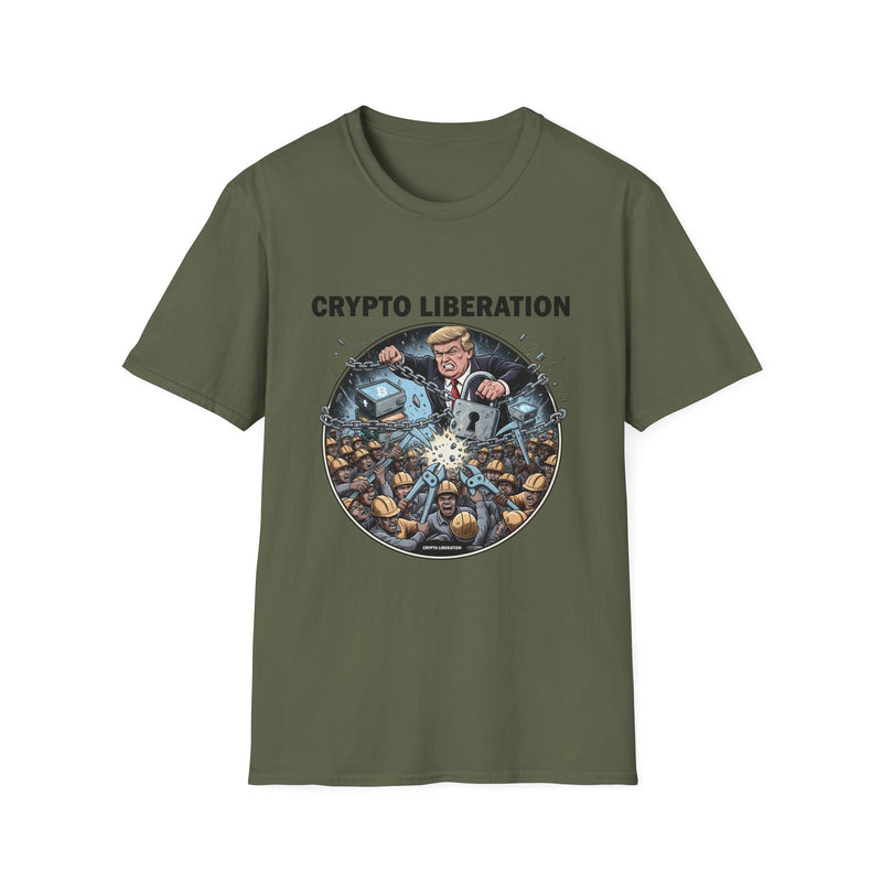 Crypto Liberation T-Shirt | Unisex Softstyle Tee for Crypto Enthusiasts, Casual Wear, Gift for Blockchain Fans, Trendy Graphic Shirt, [...]