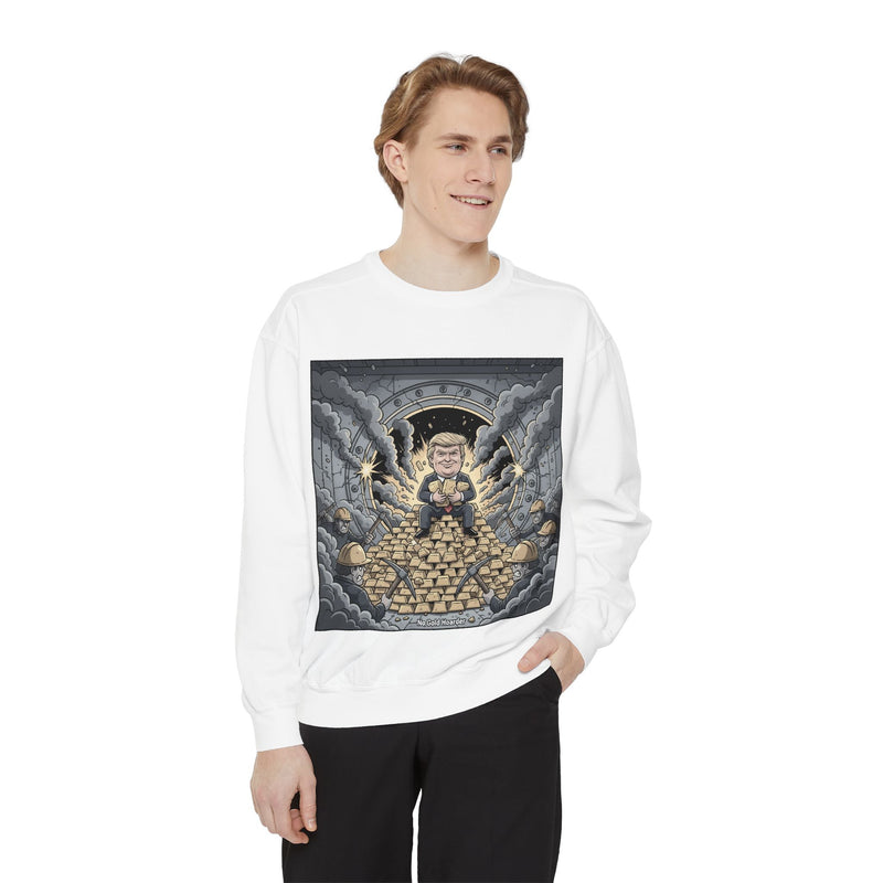 Pixel Treasure Unisex Sweatshirt - Comfy Apparel for Gamers, Retro Gift, Cozy Layer, Arcade Style, Unique Fashion