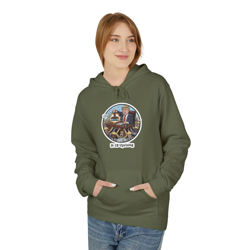 Urban Uprising Graphic Hoodie | Cozy Streetwear, Unisex Fleece, Casual Fashion, Perfect Gift for Adventurers, Everyday Wear